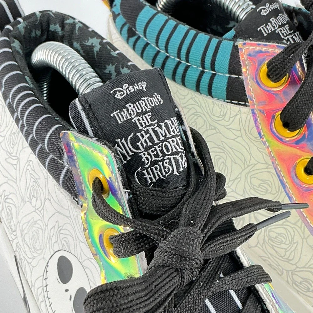 Disney‎ Size 7 Nightmare Before Christmas High Top Sneakers GROUND UP Jack Sally